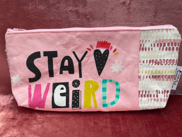 Stay weird Pencil Case